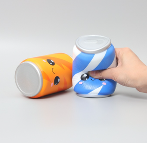 Juguete Blando Kawaii de 4.8 Pulgadas, Squishies de Subida Lenta con Función de Apretar, Colores Azul, Verde y Naranja, Alivio del Estrés, para Niños de 5 a 7 Años, PU - Product Image 3