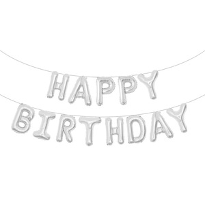 Ballon en aluminium de style américain de 16 pouces, joyeux <span class=keywords><strong>anniversaire</strong></span>, lettre, décoration de fête d'<span class=keywords><strong>anniversaire</strong></span>, vente en gros - Product Image 5