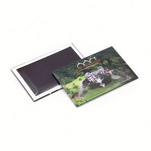 High Quality Refrigerator Tin Magnets Custom Stetson Mansion Souvenir Magnet for <b>Fridge</b> Decor - Product Image 1