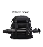 Sac à dos tactique Molle personnalisé 45L en gros, pliable, avec fermeture éclair, en tissu Oxford, idéal pour la gym, la randonnée et la chasse