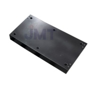Plaque de montage en acier usinée CNC, plaque de base, plaque de fond, oxyde noir, OEM - Pièces d'équipement robotique AGV personnalisées selon dessin
