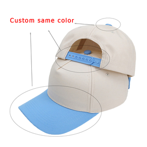 Chất Lượng Cao Tùy Chỉnh 5 Bảng Điều Chỉnh Một Khung Mũ Thêu Logo 3D Gorras Nhựa <span class=keywords><strong>Snap</strong></span> Trở Lại Hat 2 Tone Mũ Bóng Chày <span class=keywords><strong>2025</strong></span> - Product Image 5