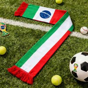 Bufanda Personalizada con Logotipo, Suave, Cómoda, Impermeable, de Secado Rápido, Ecológica, con Diseño de Fútbol, de Poliéster de Alta Calidad para Clubes de Fútbol - Product Image 3