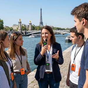 Système de guide audio sans fil pour voyages, système de guide touristique, fréquence 2.4G, expérience d'écoute en groupe amusante - Product Image 6