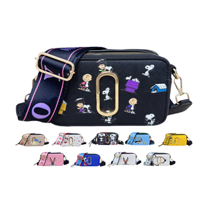 Tas Selempang Wanita Desain Mewah Logo Kustom Trendi Baru dengan Ritsleting Grosir untuk Wanita - Product Image 2