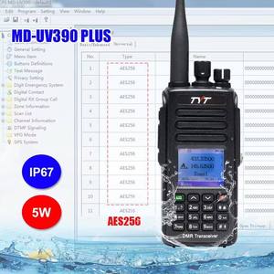 วิทยุสื่อสารดิจิตอล TYT MD-UV390PLUS 10W, AES256 แบบสองย่านความถี่ สองช่องสัญญาณ DMR พร้อม GPS L752 - Product Image 4