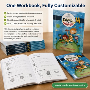 Cuaderno de Escritura en <span class=keywords><strong>Español</strong></span> Educativo, 4 Colores, Encuadernación Perfecta, Laminado Brillante, Libro de <span class=keywords><strong>Ejercicios</strong></span> - Product Image 6