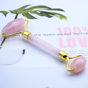 Bola de rodillo de jade para masaje facial, bola de cristal vibratoria auténtica de amatista plateada, piedras rodantes, herramientas para masajeador, ametista - Product Image 6