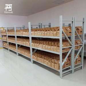 رفوف تخزين فولاذية من جيانغسو بخمسة مستويات، وحدات رفوف زاوية، رفوف ثقيلة التحمل - Product Image 5