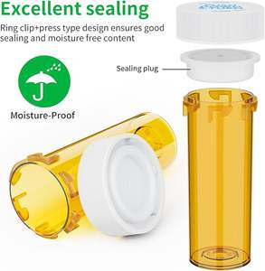 Горячая распродажа 8dr/13dr/20dr/30dr/40dr/60dr проталкивать и поворачивать детский пластиковый медицинский флакон - Product Image 4