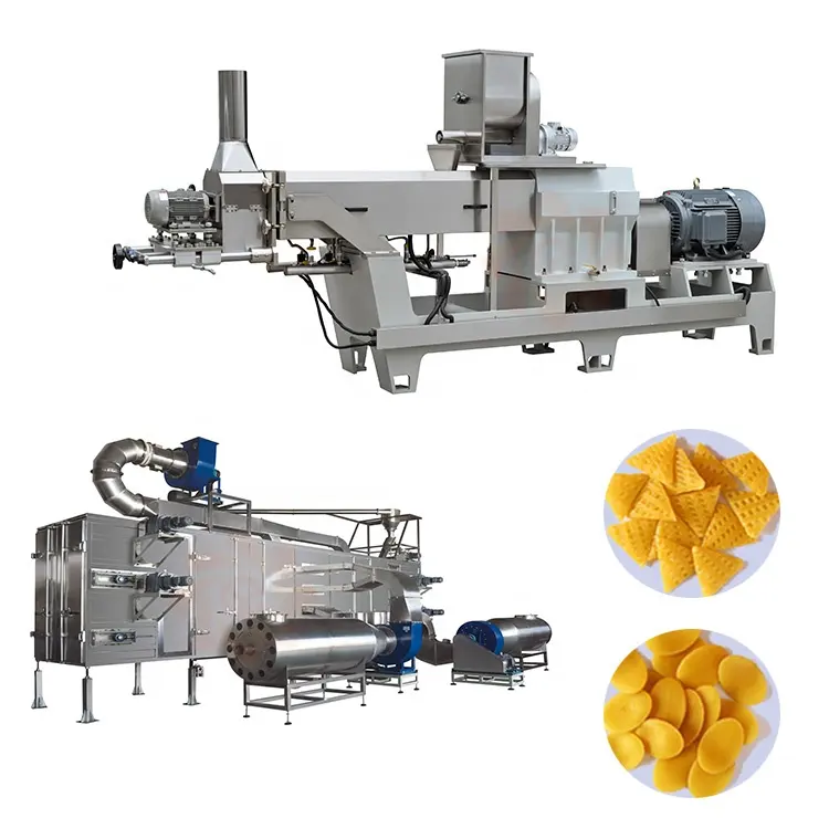 Hete Verkoop Automatische 3d Pellet Snack Food Chips Maken Extruder Machine