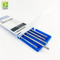 1,6mm 2,4mm 3,2mm Color rojo azul WT20 WL20 varilla de soldadura de electrodo de tungsteno