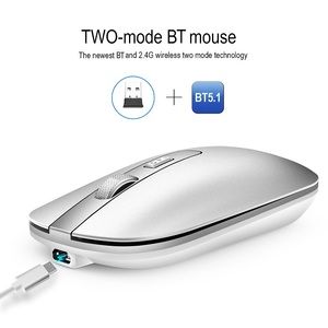 Factory Price Dual Mode Silent 2.4G Wireless Rechargeable BT 5.1 Optical <strong>Charging</strong> Mini 3D Ergonomic Gaming USB <strong>Mouse</strong> 5 Million - Product Image 6