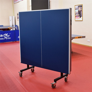 Doublefish 233 <span class=keywords><strong>Tavolo</strong></span> da Ping Pong Pieghevole e Mobile da 25mm Approvato ITTF per Uso Interno Standard - Product Image 6