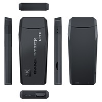 Consola de Juegos M8 HD Arcade 4K, Caja de Juegos con Dos Controles Inalámbricos, Juegos Integrados, Palancas de Mando Inalámbricas de Plástico en Relieve 2.4G