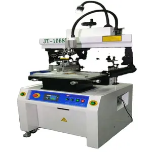专业精密半自动焊膏丝网印刷机，带双刮刀，用于SMT印刷电路板装配线