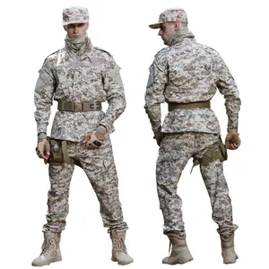 Camouflage tactique chasse pêche Trekking uniforme hommes Rip-stop costume vêtements de travail