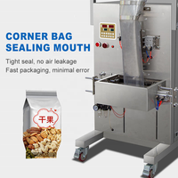Sac d'angle personnalisé Biscuit Bonbons Graines de céréales Blé Popcorn Pomme de terre Chips Distributeur quantitatif pneumatique Machine d'emballage étanche