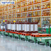 Transformateurs de puissance immergés dans l'huile triphasés personnalisables TSTYNICE 750 kVA Dyn11/Yyn0 Cuivre/Aluminium Tension d'entrée personnalisée