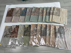 Bufandas islámicas musulmanas al aire libre bordado árabe 10cm bufanda Shemagh para hombres mujeres Hijab Kuffiyehs 55x55 pulgadas yemení - Product Image 2