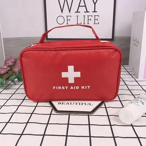 Botiquín de primeros auxilios portátil de tela Oxford, bolsa de mano de medicina de emergencia para la salud para viajes al aire libre, plegable con opción de almacenamiento de armario - Product Image 6