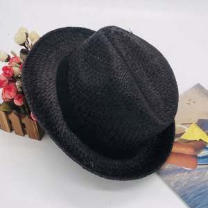 Sombrero Fedora de Rafia Tejido a Mano, Estilo Natural, para Mujer y Hombre, Verano 2025, para Viajes, Playa, Vacaciones, Protección Solar - Product Image 5