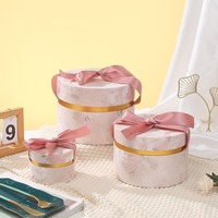 Coloré rond whisky vin verre cadeau Souvenirs boîte-cadeau pour mariage noël noeud papillon boîte d'emballage Shunstone usine