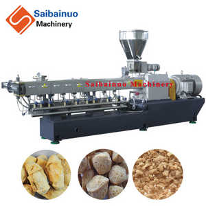 Dokulu soya proteini üretim makinesi hattı sebze soya proteini makineleri yüksek beslenme proteini - Product Image 5
