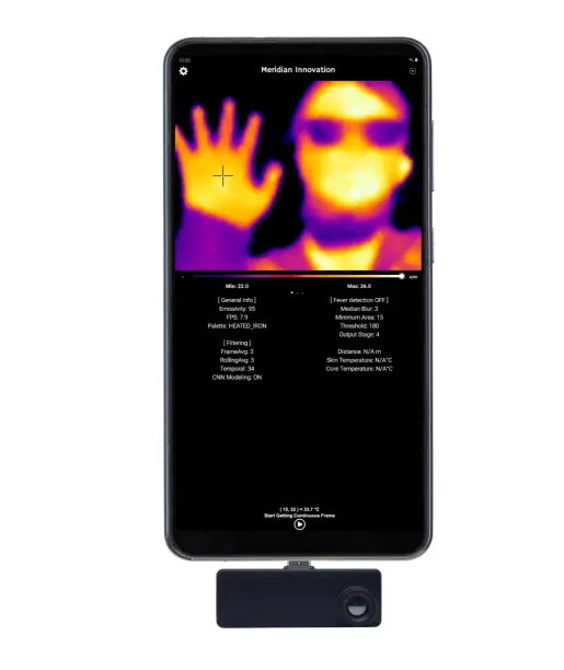 Thermal Imaging Camera Android DisplayFOR Mobile Phone Type Hd Infrared Imager Handheld thermal camera