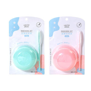 Ensemble de bols et cuillères de mélange LMLTOP en PP pour masques faciaux, pour tous types de peaux - Product Image 2