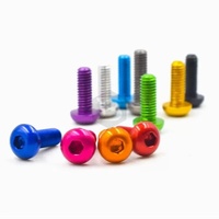 Vis à tête hexagonale ronde en acier zingué M8*25mm