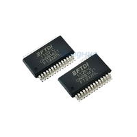 Controlador de Dispositivo USB CH375B, Circuito Integrado SOP28 de 8 Bits, Interfaz Serial Paralela, Chip de Lectura y Escritura para Memoria USB