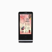 Afficheur publicitaire numérique de table pour restaurant, menu numérique, batterie lithium intégrée de 13000 mAh, chargeur de téléphone portable avec 3 ports USB
