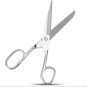 Ciseaux de tailleur industriels robustes en acier inoxydable 4-8 pouces, ciseaux de couture tout acier pour couper l'habillement et les tissus - Product Image 1