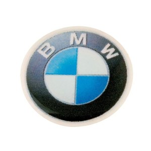 Adesivo BMW auto D = 14mm iconico Logo decalcomania - Product Image 1