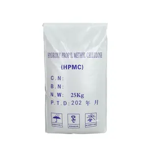 Buona ritenzione idrica HPMC utilizzato per prodotti di malta a base di cemento ad alta flessibilità lubrificante in polvere di mastice hpmc