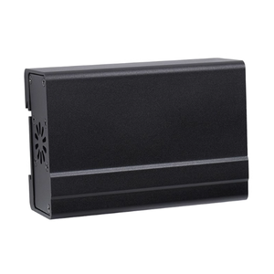 Boîtier en alliage d'aluminium de qualité industrielle dédié à la Raspberry PI 4, avec ventilateur de refroidissement/dissipateur thermique - Product Image 5