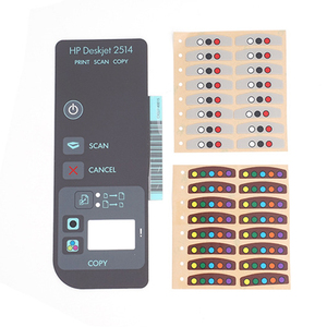 Autoadhesivo Serigrafía 0,5mm Policarbonato PC Plástico Superposición gráfica Teclado Interruptor de membrana - Product Image 4