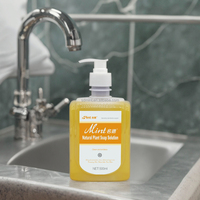 Savon liquide naturel pour le lavage des mains à base de plantes, écologique et biodégradable