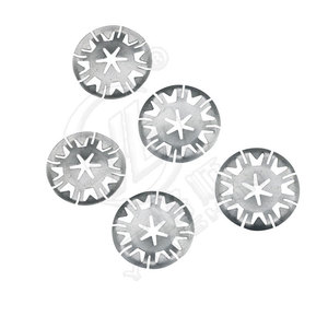 Tornillos autorroscantes para guardabarros de la serie Smooth Sailing J con base, tuerca y clip para reparación de carrocerías de automóviles - Product Image 3