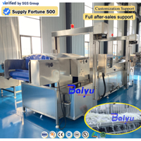 Baiyu Baiyu industriële blancherapparatuur voor de verwerking van groenten, fruit en vis met PLC-besturing