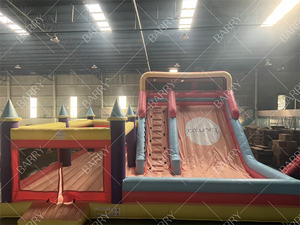 Enfants Lune Gonflable Moonwalk Water Jumper Bouncer Bouncy Castle Jumping Commercial Bounce House Party Rentals - Product Image 2