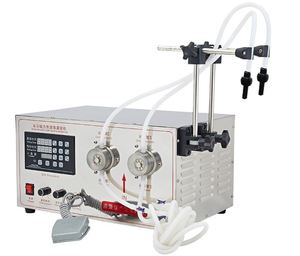 Máquina de Llenado con Bomba Magnética de Dos Boquillas LT-2, Controlada por Microcomputadora, para Productos Químicos Ácidos y Alcalinos - Product Image 2
