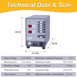 Palmare in acciaio inox gioielli saldatrice a punti automatica CNC impulso <span class=keywords><strong>Argon</strong></span> arco permanente <span class=keywords><strong>saldatore</strong></span> per oro argento riparazione - Product Image 4