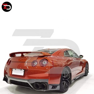 Giá Nhà Máy 2008-2016 Nâng Cấp 2017 Năm <span class=keywords><strong>GTR</strong></span> R35 <span class=keywords><strong>Front</strong></span> <span class=keywords><strong>Bumper</strong></span> Rear <span class=keywords><strong>Bumper</strong></span> Side Váy Trong PP - Product Image 3