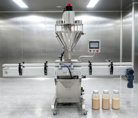 Machine de remplissage à vis sans fin compacte 500g, remplisseuse de bouteilles 50g pour épices, café, poudre de matcha, distributeur à vis sans fin pour détergent et nettoyant en fût