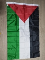 Bannière palestinienne en polyester 3'x5'ft Drapeau national de la Palestine