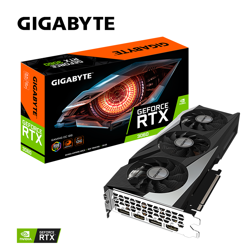 RTX 3060 12GB Powerful Graphics for Gaming Creatives