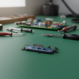 Objectif avec cadre pour module de caméra Tcl 10 Se, pièce de rechange argentée - Product Image 3