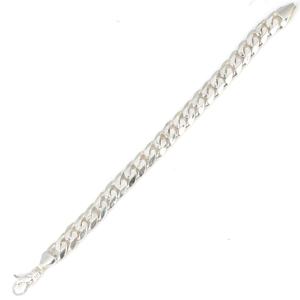 Women's Romantic NUSRET 10mm Sterling Silver Chain Bracelet with Natural Stone Handmade Turkish Jewelry - Product Image 2